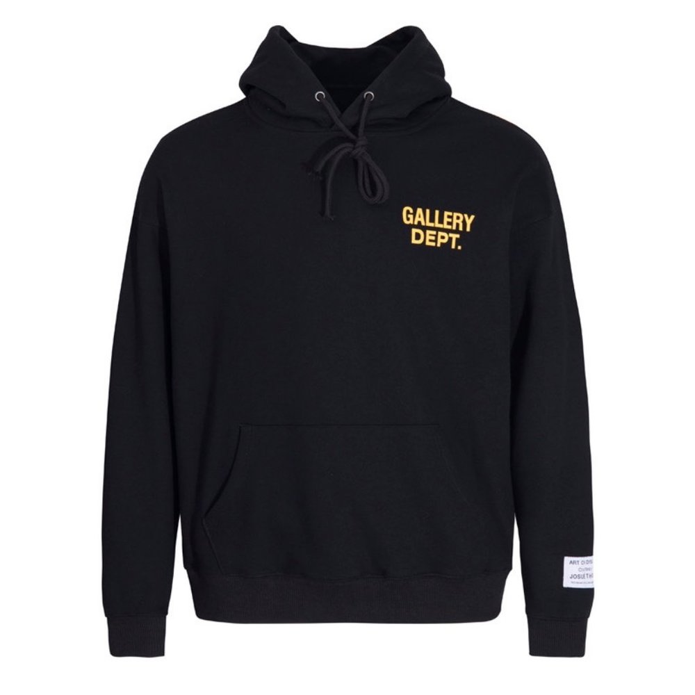 Gallery Dept Basic Monogram Logo Print Hooded